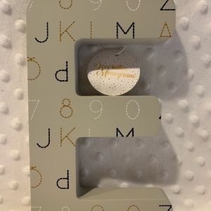 Azzure home handcrafted letter